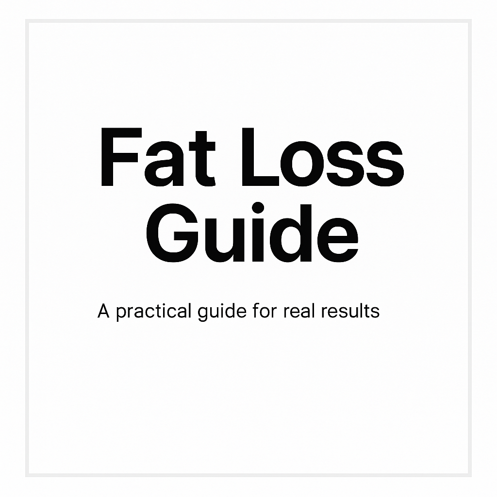 How to Lose Fat and Get in Shape (Once and For All)
